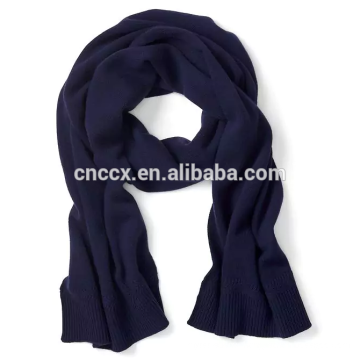 PK17ST029 Chevron-Rib Cashmere Scarf winter collection long knitted